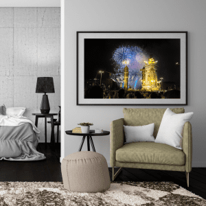 Nuit Éclatante à Barcelone